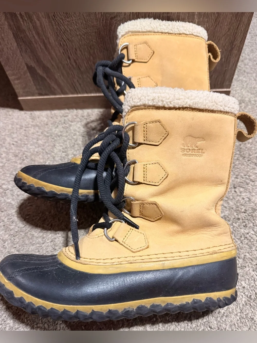 Sorel Caribou Slim Size-7 Women's Winter Boots